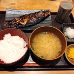 越後屋 喜兵衛 - さばみりん干し定食（1000円）