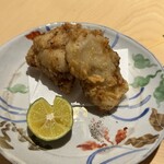 銀座 しのはら - 揚物:（追加）トラフグの唐揚げ