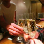 キャトルラパン　神戸三宮 - ●２０１４年もよろしく～、シェフとフライング飲み～♪