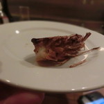 キャトルラパン　神戸三宮 - ●前菜の赤エビの頭を塩焼きにしてもらった～（普段はこのサービスは無いのでご注意を）。