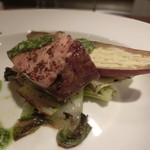 キャトルラパン　神戸三宮 - ●ブリとサツマイモのジェノベーゼソース。