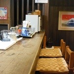 我楽苦多 - カウンター席は禁煙