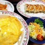 餃子の王将 - 定食にするとお得です (^^)