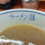 ラーメン 藤 - 歴史を感じる丼ぶり