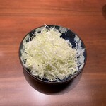 Tonkatsu Kagurazaka Sakura - 先提供のおかわり自由キャベツ