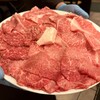 ますだや - お肉♡
赤身(写真手前)と霜降り(写真上段)2つのグレード盛り合わせ5人前です