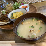 Bluebell  - なめこ汁　うち豆入り