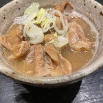 海老勢 - モツ煮　別で頼みました　（今回は固かった）