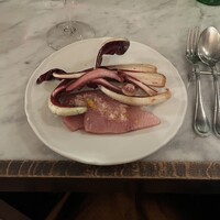 LOVAT - Cold appetizer ｜鰤のカルパッチョとラディッキオタルティーポのサラダ