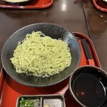 なかぶ庵 - オリーブ生そうめん950円