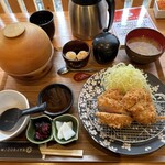 とんかつ MIDORIYA - 釜炊きご飯とヒレカツ膳