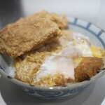 Fukuyoshi - かつ丼　鶏からトッピング