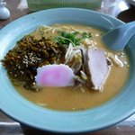 喜楽 - 高菜激辛味噌ラーメン」