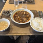 いろどり中華 たけ - マーボー豆腐ランチ