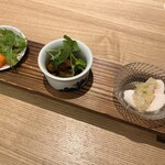 Chuugokuryouri Yuzu - 前菜3種盛り