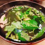 うなぎの双葉 - 肝吸