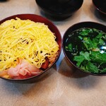 うなぎの双葉 - （※写真４）提供物（蓋オープン）