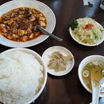竹林坊 - 料理写真:麻婆豆腐のBセット