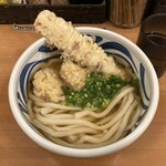 麺匠 釜善 - (温)とりちくわ天うどん