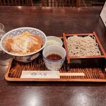 Gomasoba Yakumo - かつ丼そばセット