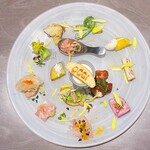 OGGI - 季節の前菜14種盛り合わせ
