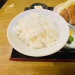 Wagaku - ご飯はデフォルトで多めです。