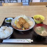 Wano Hana - カキフライ3個定食