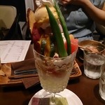 Cafe Mimpi - 野菜のパフェ