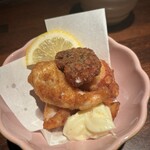 立ち飲み 竜馬 - タコ唐　チョイと味が濃かった