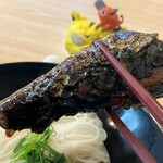 成駒家 - 焼き鯖、にゅ～～ん！