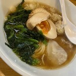 一本気 - 煮干醤油＋特製トッピング