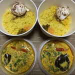 SPICY CURRY 魯珈 - 菜の花とあさりと筍のゲーン・ガリー