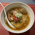 Craft Ramen BiT - コンソメらーめん(醤油)味玉入¥1100