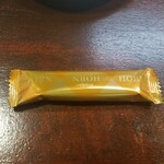 キッチン ブルー グローブ - お菓子のアップ