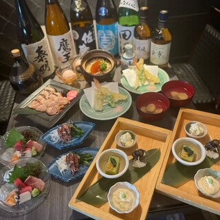 御会食や御接待等、各種ご宴会におすすめコース御座います。