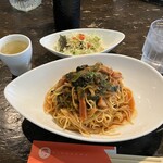 珈琲日出蔵 二番館 - パスタセット1050円＋税