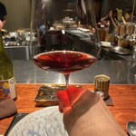 薪炭まだら - この日はソムリエは豪州ワインを基本に組み立てたようです