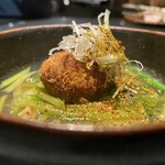 薪炭まだら - 穂は、締めのご飯。一見ご飯には見えないよねー