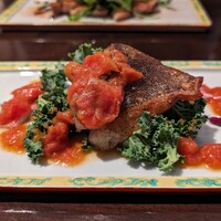 メルジェリーナ - コースのメイン魚