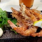 焼鳥倉沢屋 - エビの唐揚