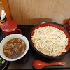 新生庵 - かも汁　うどん大盛980円