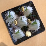 Kaitenzushi Hakodate Marukatsu Suisan - ・やりイカ：２０００円