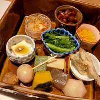 懐韻 - クリームチーズの豆腐きびなごのせ…は、好みで美味しかった。