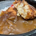 Kashiwaya - 大きめ厚めのコロッケをカレーにオン！