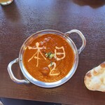 インド料理 マハデブ - 本日って書いてある。2は何の意味だろう？