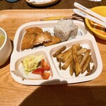 野菜とつぶつぶ アプサラカフェ - キッズチキンカツ（420円）