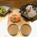 割烹 隆 - 4品目でーす。