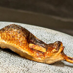 北海道炉端焼き 篝 - 大トロ鰯の塩焼き