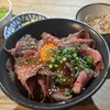 Nikuno Hanishokudou - ローストビーフ丼　定食　¥1,320