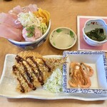 埼玉漁港 海鮮食堂 そうま水産 - 漁師の昼メシ　1100円